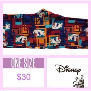 nwt disney frozen olaf lularoe leggings